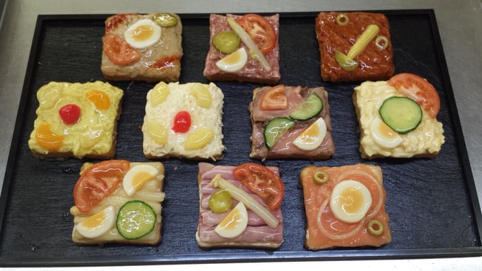 10 Sorten Belegte Brötli