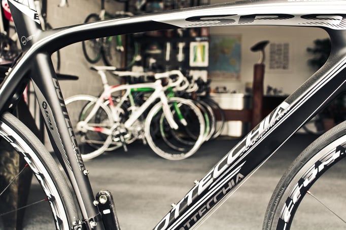 Pilgrimm Racebike-Shop in Münster: Rennräder, Mountain Bikes / MTBs, Triathlonräder ... ein Blick ins Ladengeschäft!