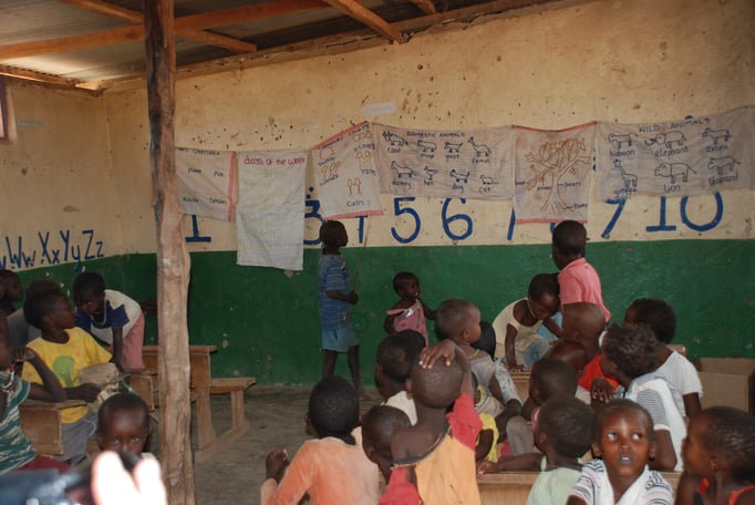 Frauendorf der Samburu