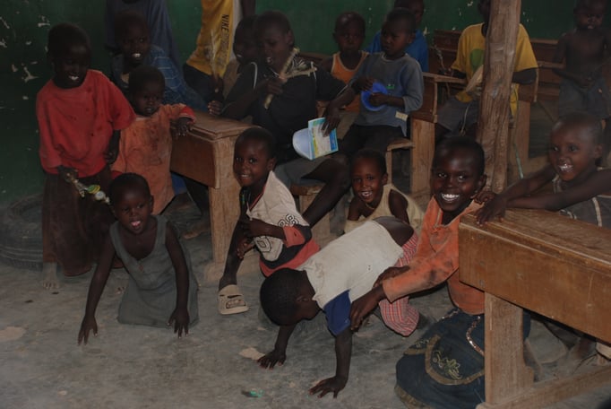 Frauendorf der Samburu