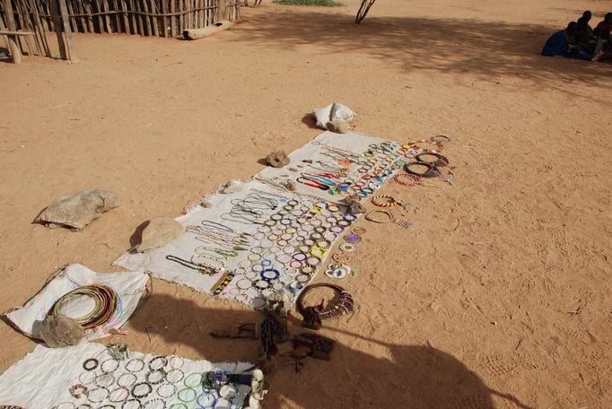 Frauendorf der Samburu