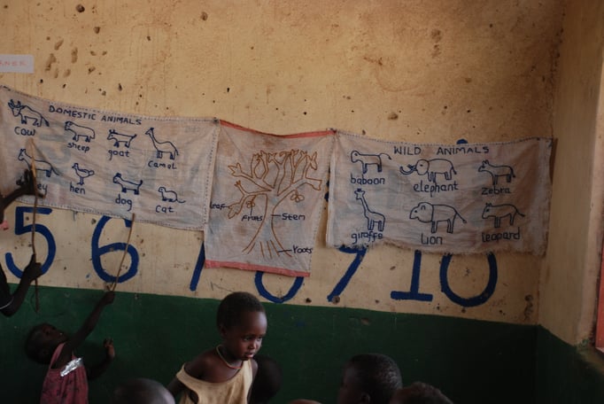 Frauendorf der Samburu