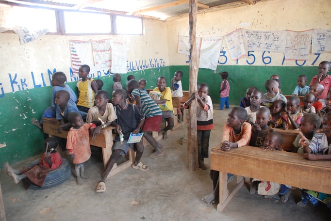 Frauendorf der Samburu