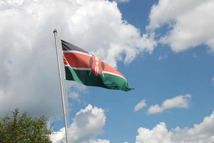 Flagge Kenias