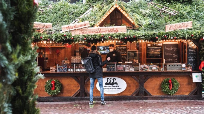 Tilman und Christoph im Stand in Hannover