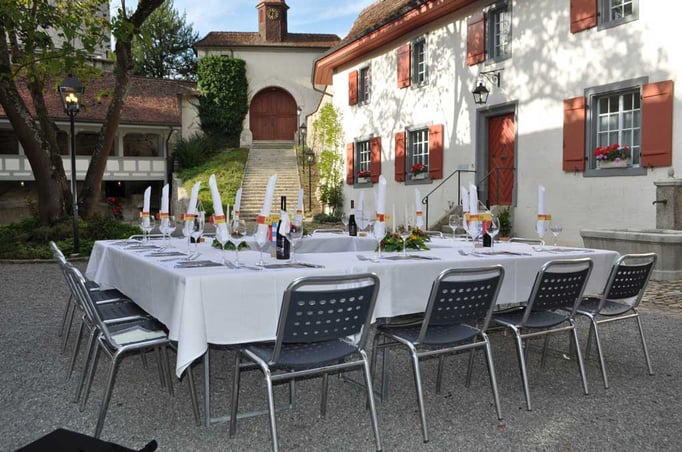 Schloss Schüür - Innenhof