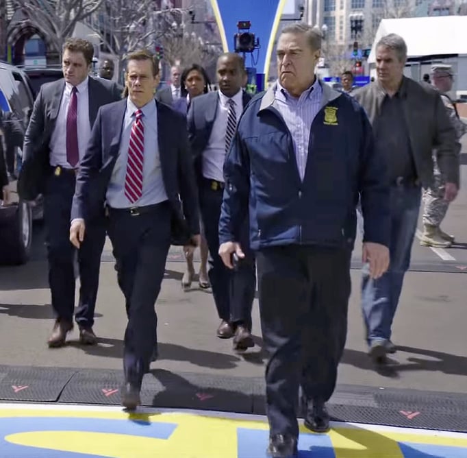 Patriots Day. With Kevin Bacon, John Goodman, Hampton Fluker and Adam Trese