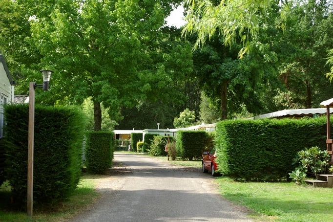 location landes ombragée camping les pres verts