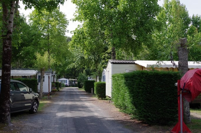 camping landais ombragé avec location de vélos 