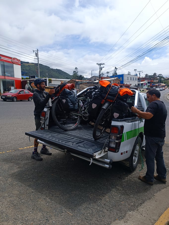 Auf dem Panamericana Highway