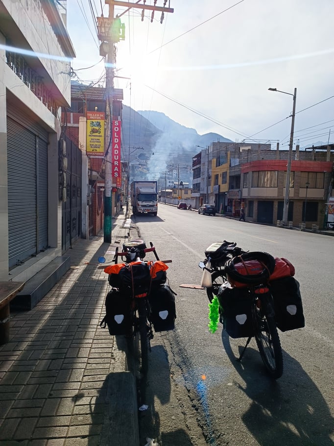 Auf dem Panamericana Highway