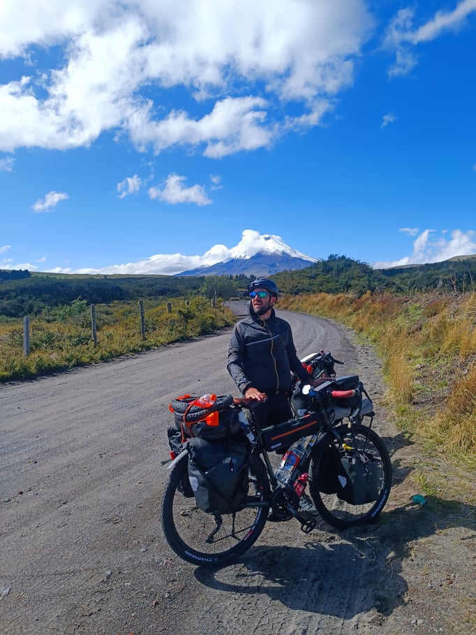 Fahrt im Cotopaxi Nationalpark