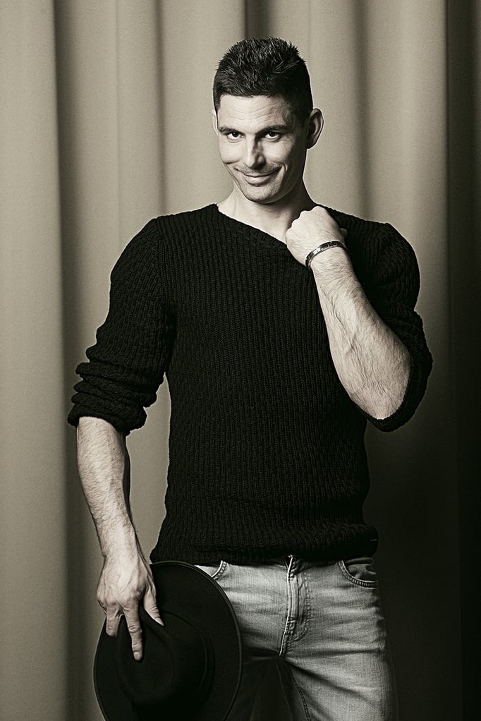 Man Fotoshooting Beauty Fasion Fotoshooting