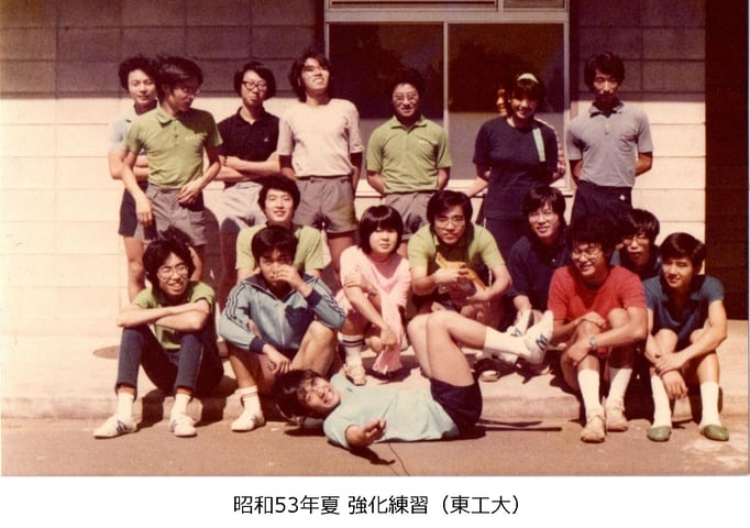 1978年　強化練習集合写真