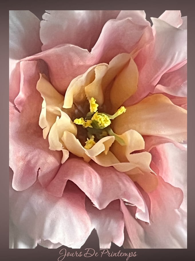 Lisianthus artificiel haut de gamme