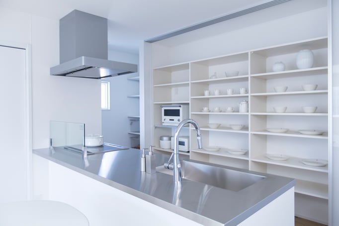 HACOオリジナルアイテム　simplekitchen　ベルクホワイトの画像２