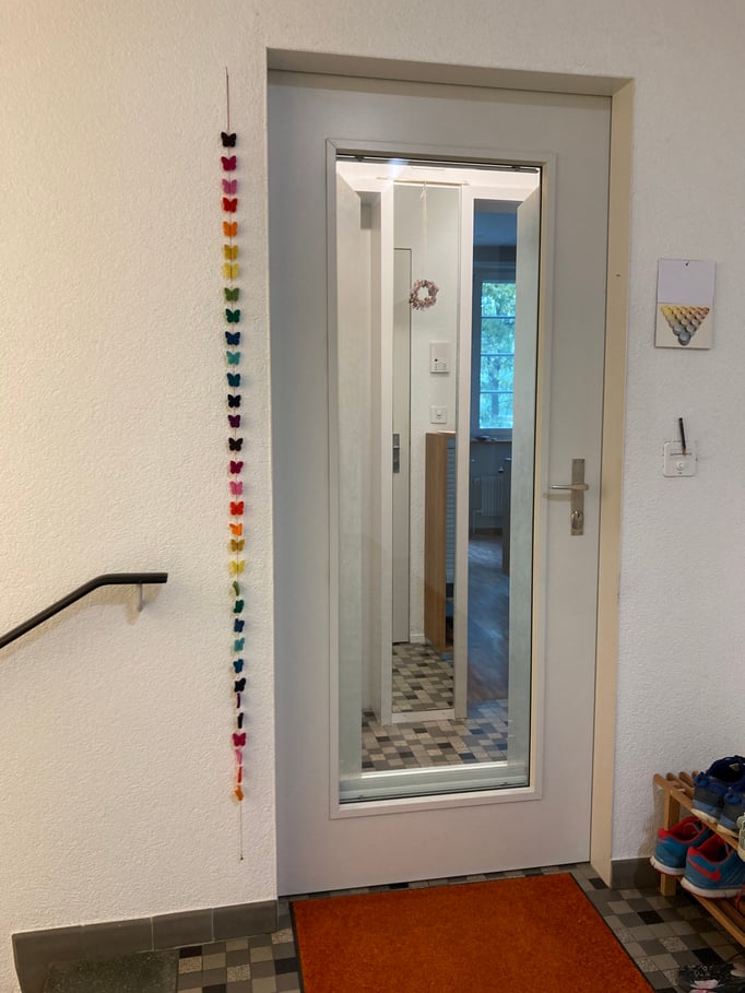 Durchblick auch im Untergeschoss