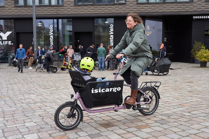 Journalist:innen bei einem Zukunft Fahrrad Medienbriefing bei der Testfahrt ©Zukunft Fahrrad