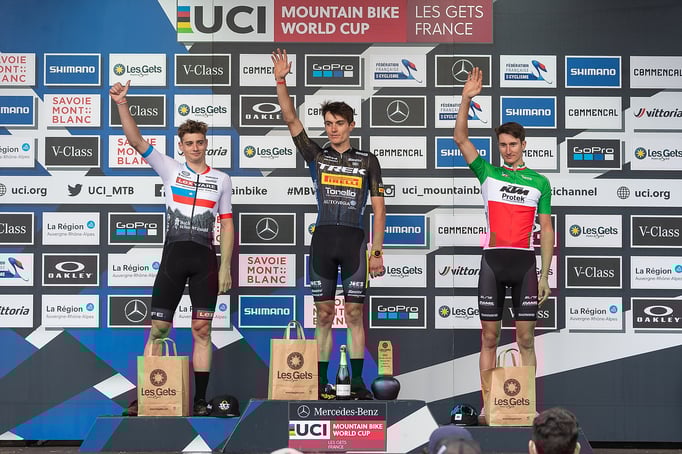 © Kuestenbrueck - FRA - LesGets XCO - Siegerehrung