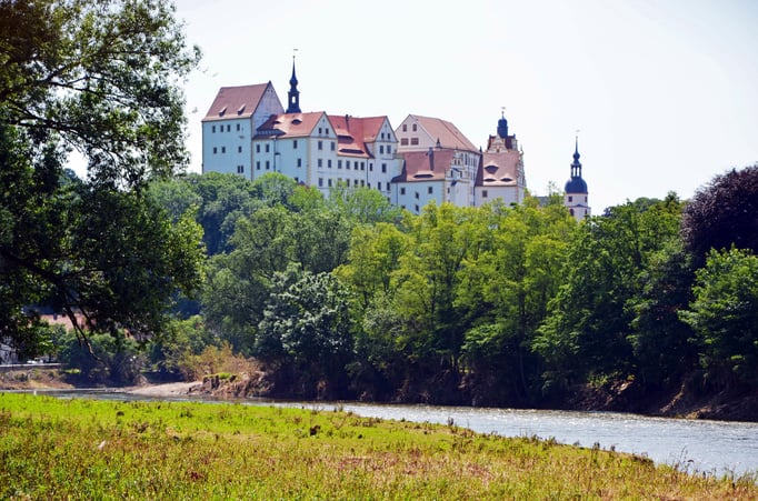 Schloss Colditz an der Zwickauer Mulde - Foto: Andreas Schmidt