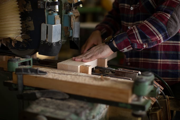 Decathlon Heimtrainer Woodbike Produktion