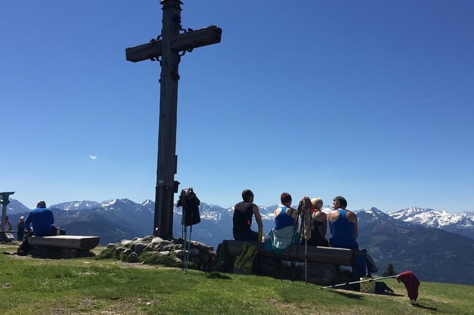 Gipfelkreuz am Rossbrand ©Hotel Hanneshof