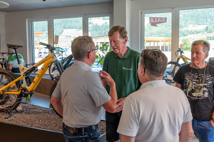 Walter Röhrl im Gespräch © NOX Cycles/Christof Birbaumer
