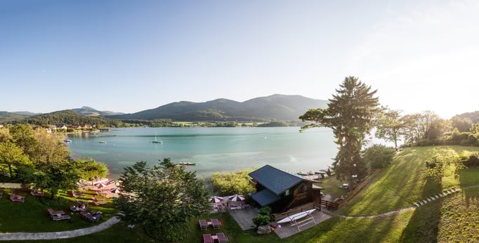 Luftaufnahme Hotel Seewinkel ©Hotel Seewinkel