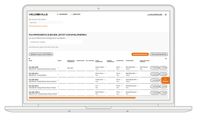Velo de Ville - DV-DP Liste ©deltacity.NET