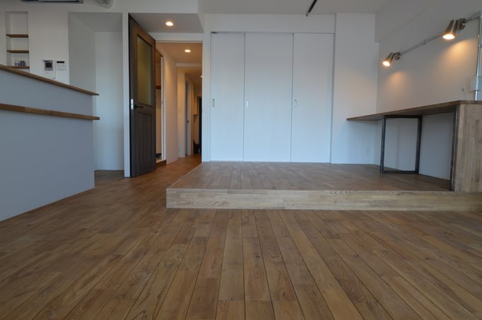 オーク ユニ キャラクターグレード アンティーク 施工例