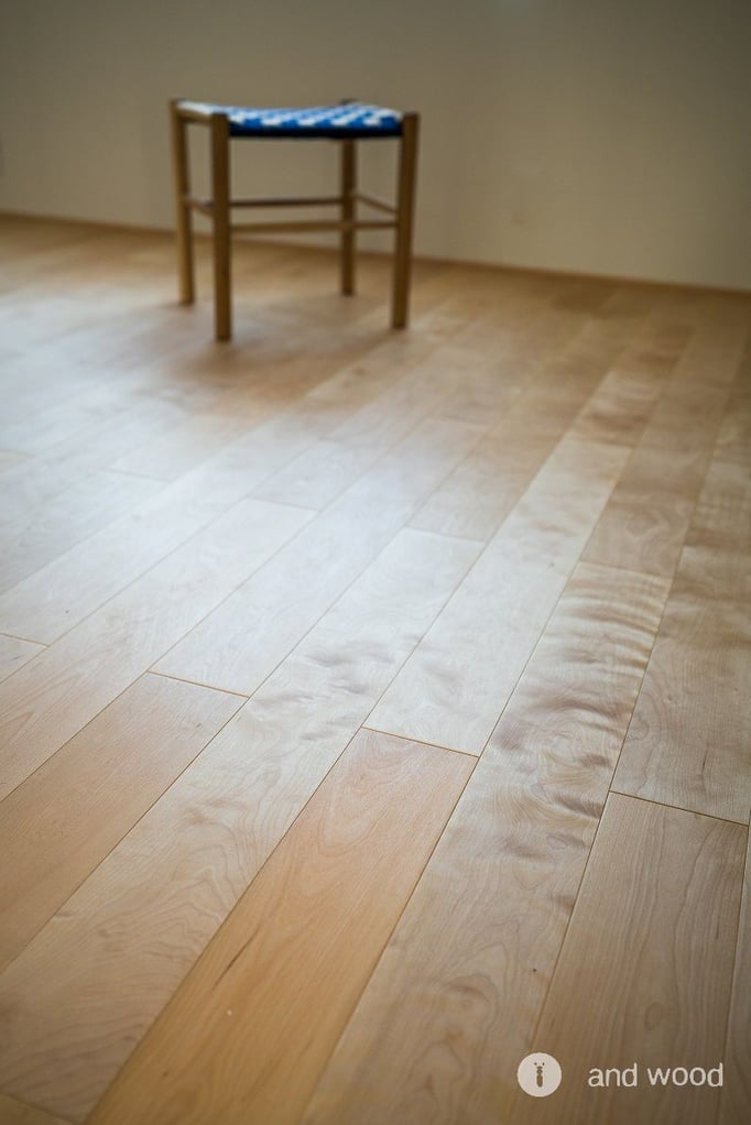 バーチ フローリング 施工例 加藤淳 Ag工務店 andwood アンドウッド 施工例