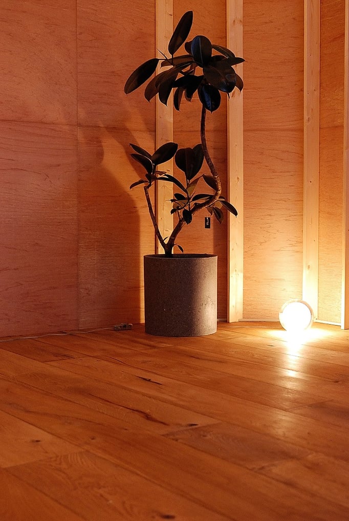 オーク 190幅 単板貼 フローリング アンドウッド andwood 施工例