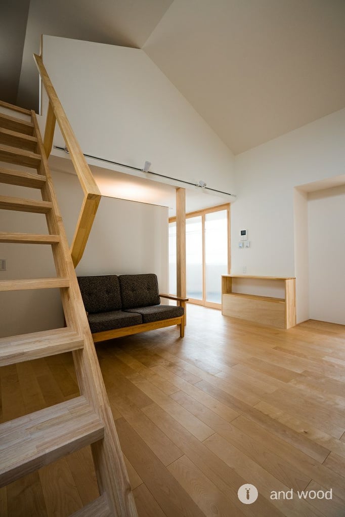 バーチ フローリング 施工例 加藤淳 Ag工務店 andwood アンドウッド 施工例