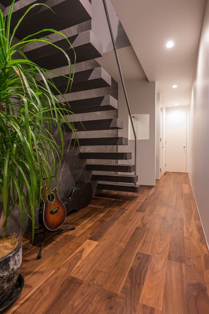 ウォールナット 経年変化 フローリング andwood アンドウッド 施工例 3