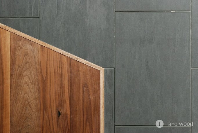 ブラック ウォールナット ウォルナット フローリング マンション リノベーション andwood アンドウッド