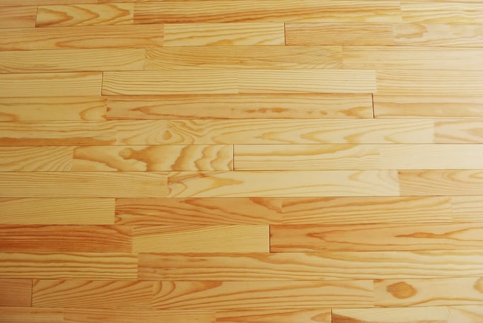 国産パイン ユニ フローリング 無塗装 施工例