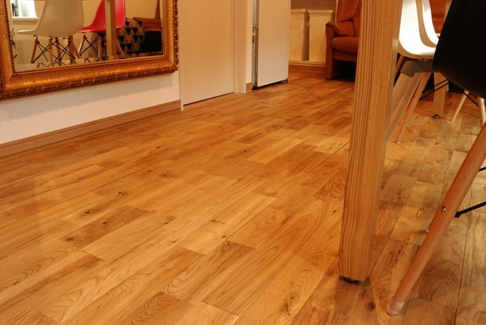 オーク ユニ キャラクターグレード オイル塗装 施工例