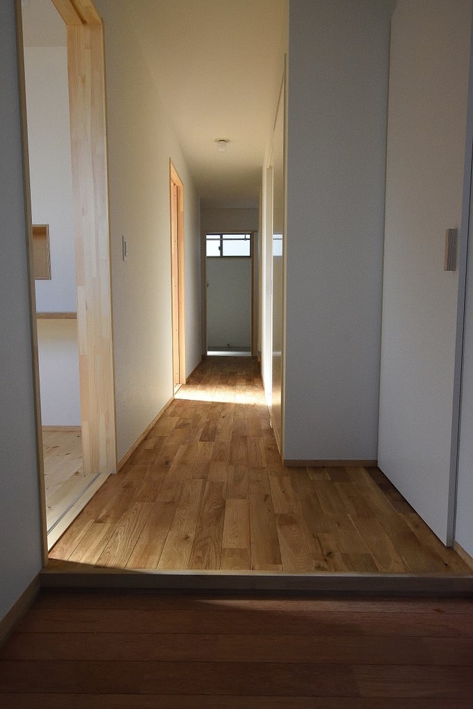 オーク ユニ キャラクター オイル塗装 andwood アンドウッド 新潟 施工写真