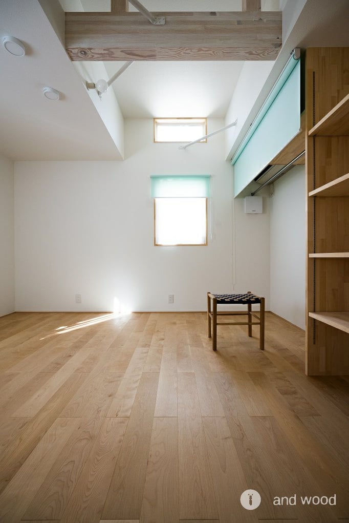 バーチ フローリング 施工例 加藤淳 Ag工務店 andwood アンドウッド 施工例