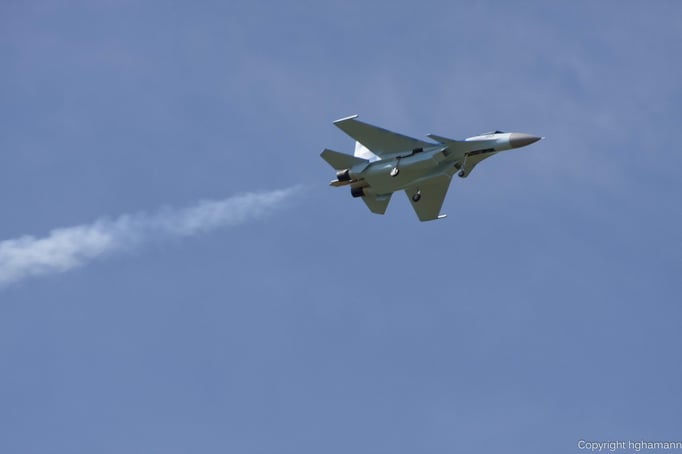 Das Flugbild ist täuschend echt