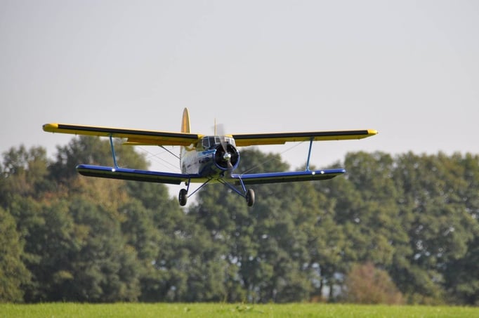 Das Antonov-Modell im Landeanflug