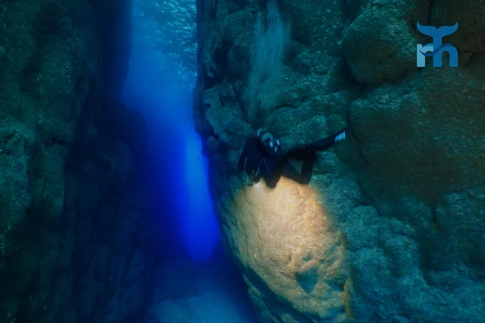  Schmaler und 15 Meter tiefer Durchgang zum Inland Sea © Robert Hansen