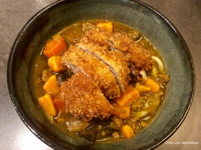 かつカレー Curry Rice avec porc pané 