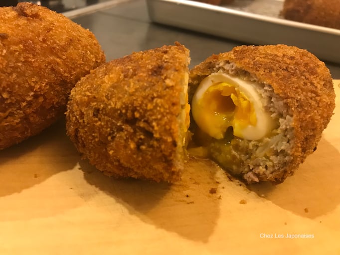スコッチエッグ Scotch egg (Œuf écossais)