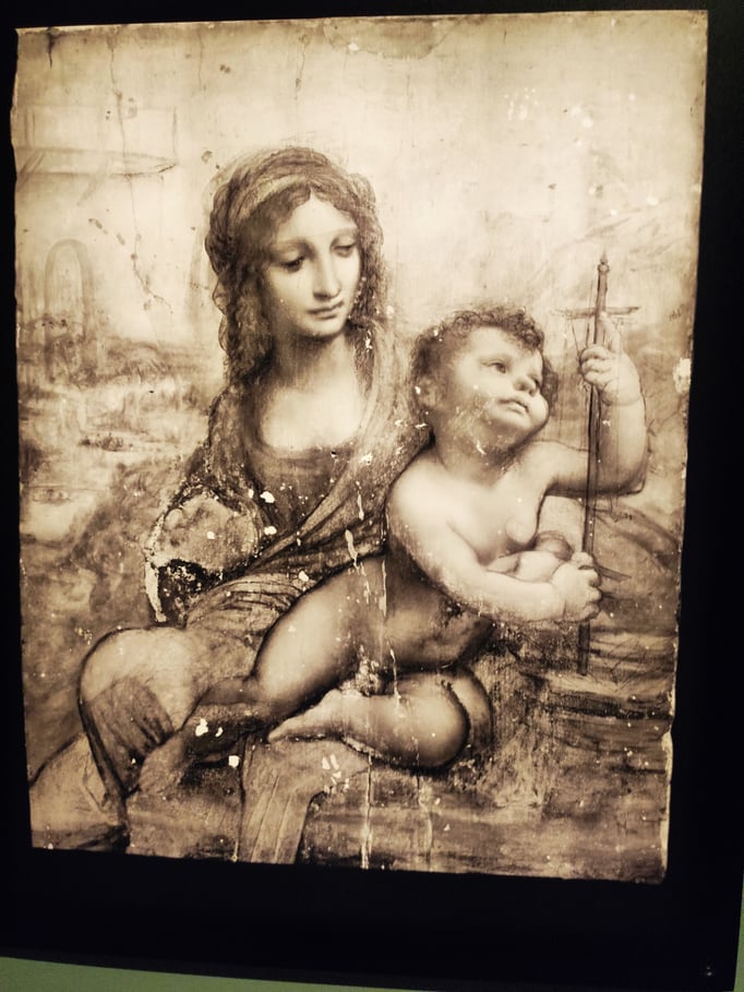 La Vierge à l'Enfant (Madone aux fuseaux) - (1501)