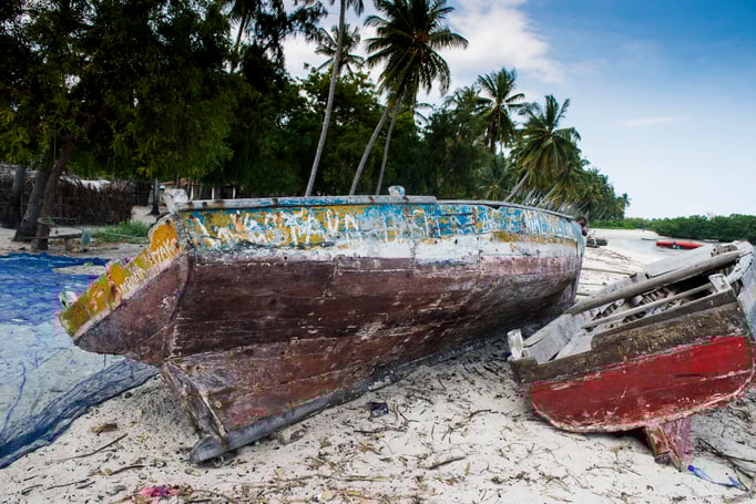 Pangani Strand, Tansania 