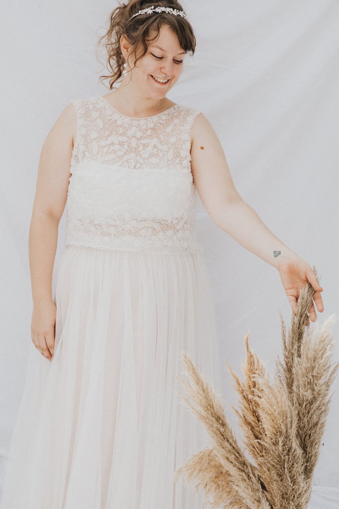 Hochzeitskleid und Brautmode vonmirzudir Ostschweiz Schneider Haute couture von mir zu dir overswize