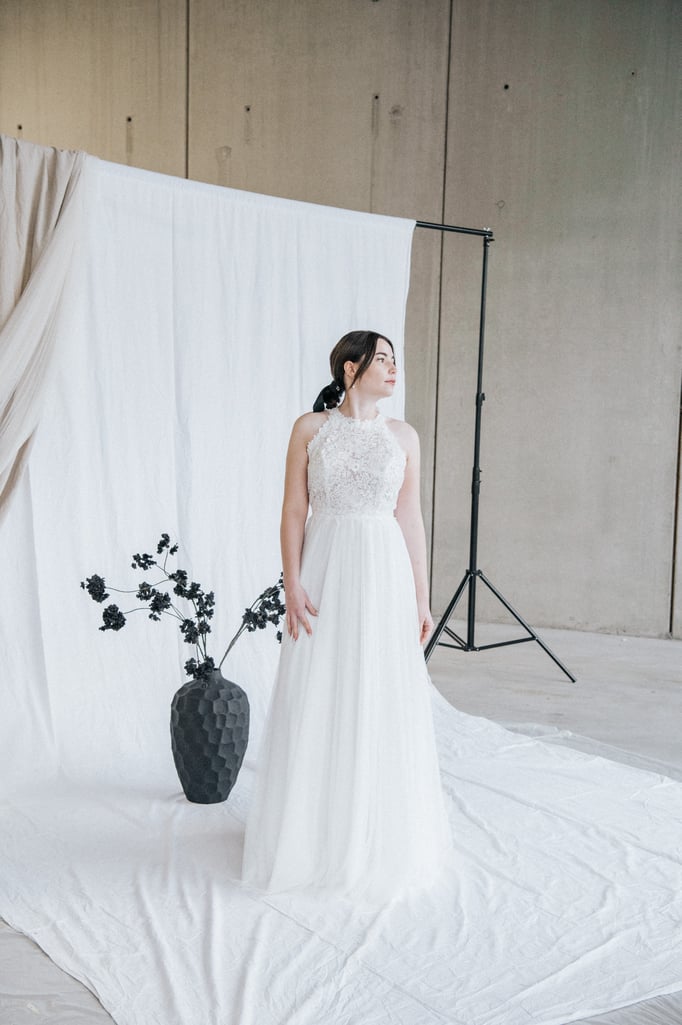 Hochzeitskleid und Brautmode vonmirzudir Ostschweiz Schneider Haute couture von mir zu dir