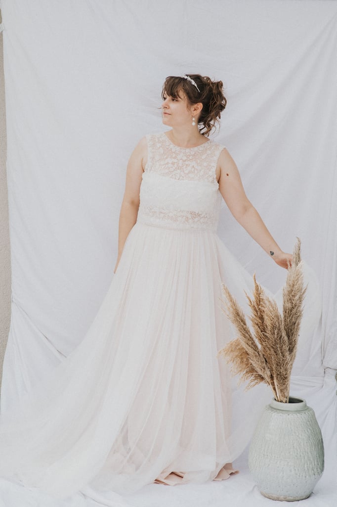 Hochzeitskleid, Massanfertigung und Brautkleid vonmirzudir die Nummer 1 in der Ostschweiz oversize von mir zu dir