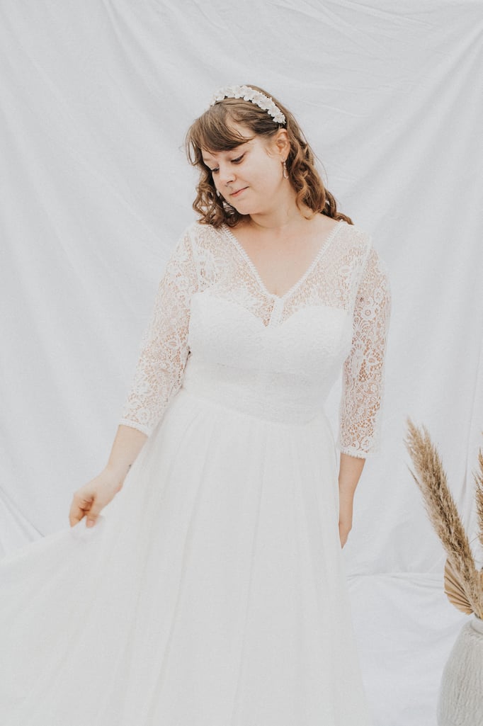 Hochzeitskleid und Brautmode vonmirzudir Ostschweiz Schneider Haute couture von mir zu dir